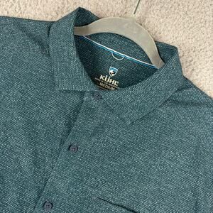 KUHL Persuadr Performance Shirt Medium Gorpcore Hiking Fishing Outdoor UPF 50